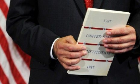 As part of the 112th Congressional inauguration, 135 lawmakers took turns reading the U.S. Constitution.