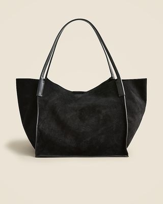 Large Berkeley Tote in Suede