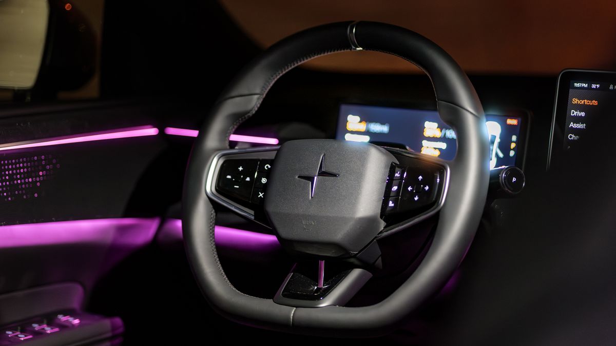 2026 Polestar 4 test drive.