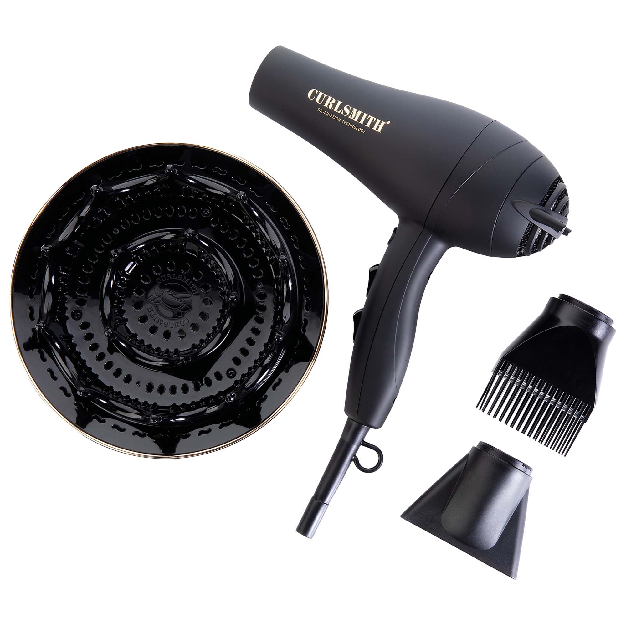 Hair Defrizzion Dryer &amp;amp; Xxl Diffuser