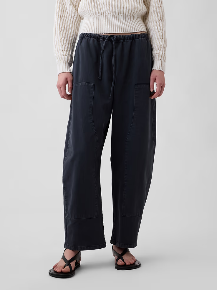 Gap, Easy Double-Knee Barrel Pants