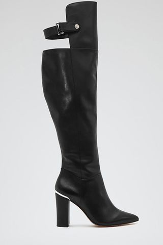 Swanson Black Over The Knee Boots, £295