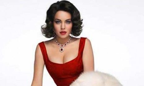 Lindsay Lohan as Elizabeth Taylor in &amp;quot;Liz &amp;amp; Dick&amp;quot;