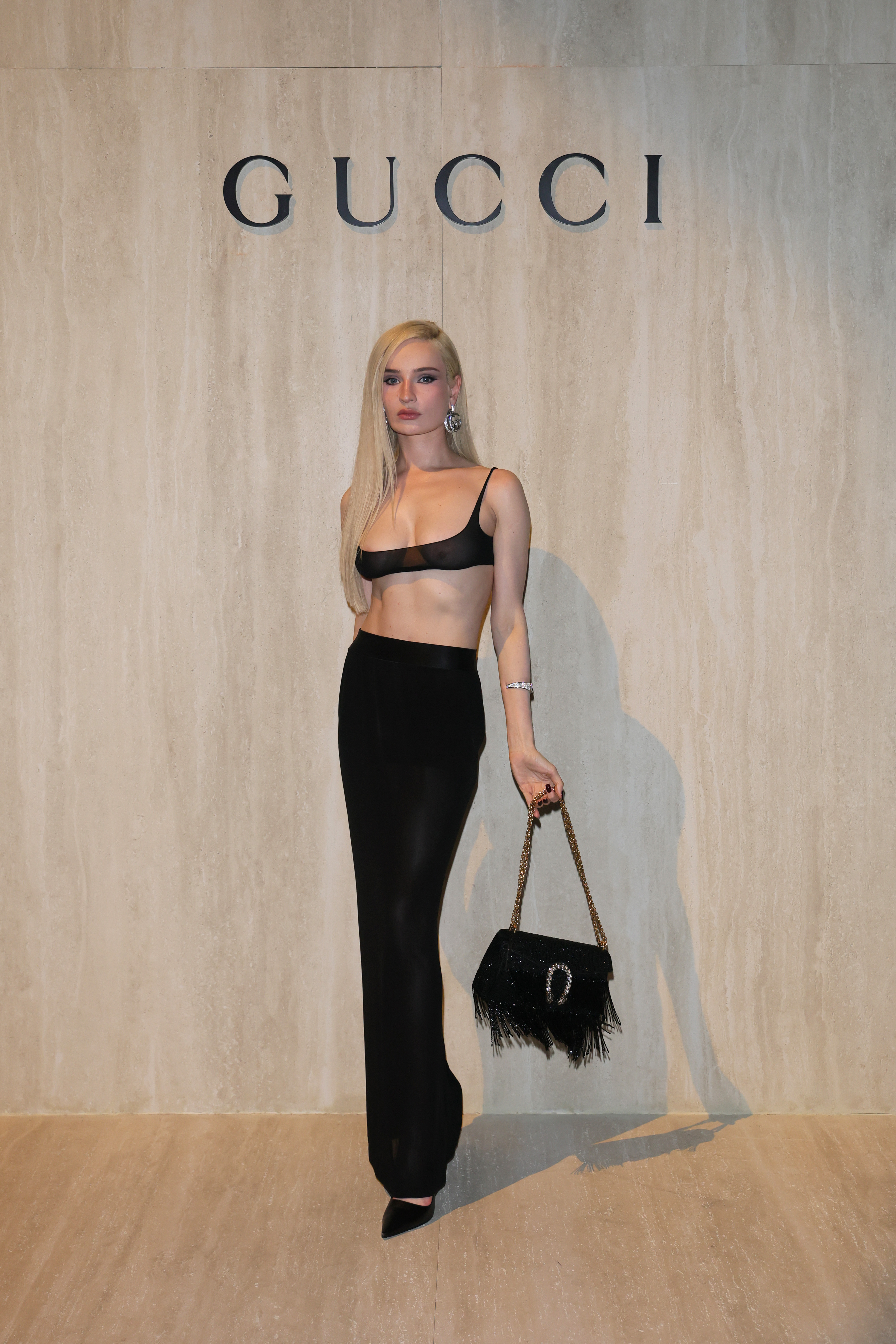 Kim Petras attends the Gucci Fall 2026 fashion show