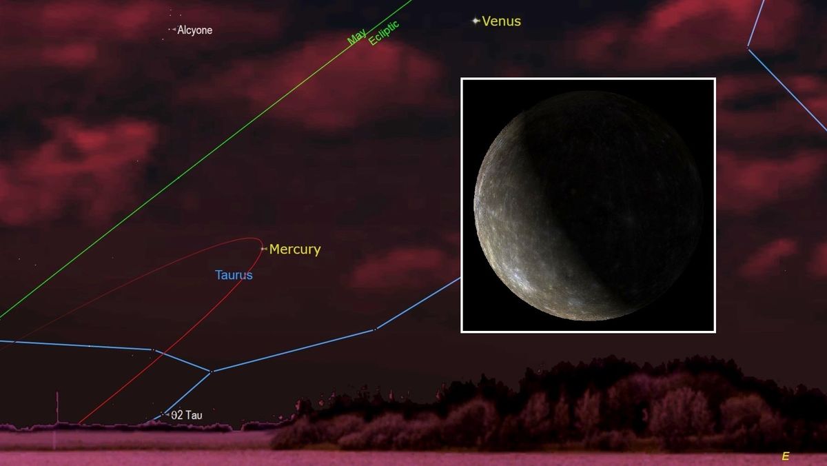 Regardez Mercure atteignant sa « plus grande élongation » avant l’aube