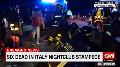 Nightclub stampede kills 6 in Italy