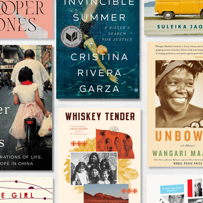 a collage of book covers of the best memoirs by female authors