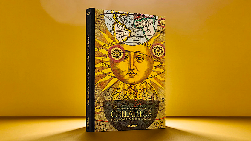 a book featuring antique celestial maps