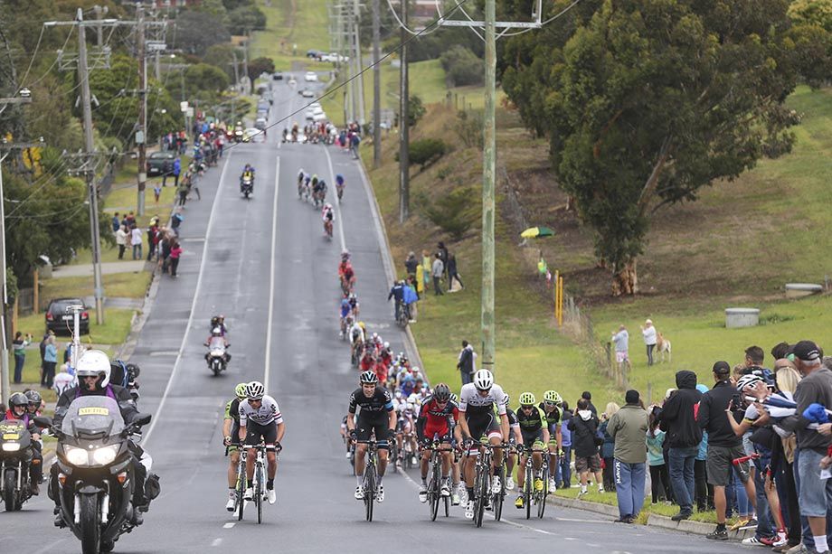 On the finishing circuit the break was caught
