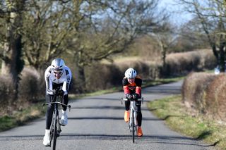 Image Andy Jones. Cycling time trials.