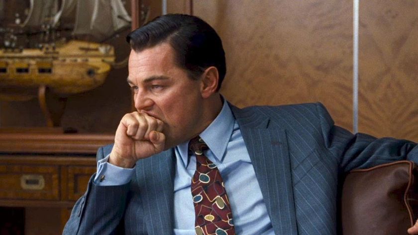 Leonardo DiCaprio in The Wolf of Wall Street