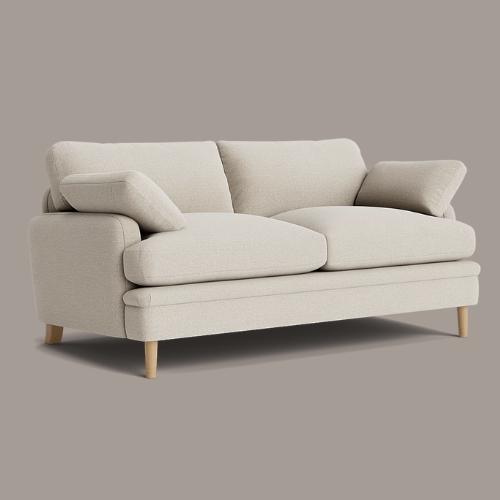 Loaf, Squisharoo Flat-Packed Sofa Bed - Medium - House Fabric - Thatch