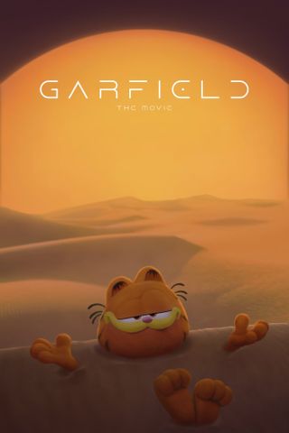 Dune 2 -inspired Garfield poster