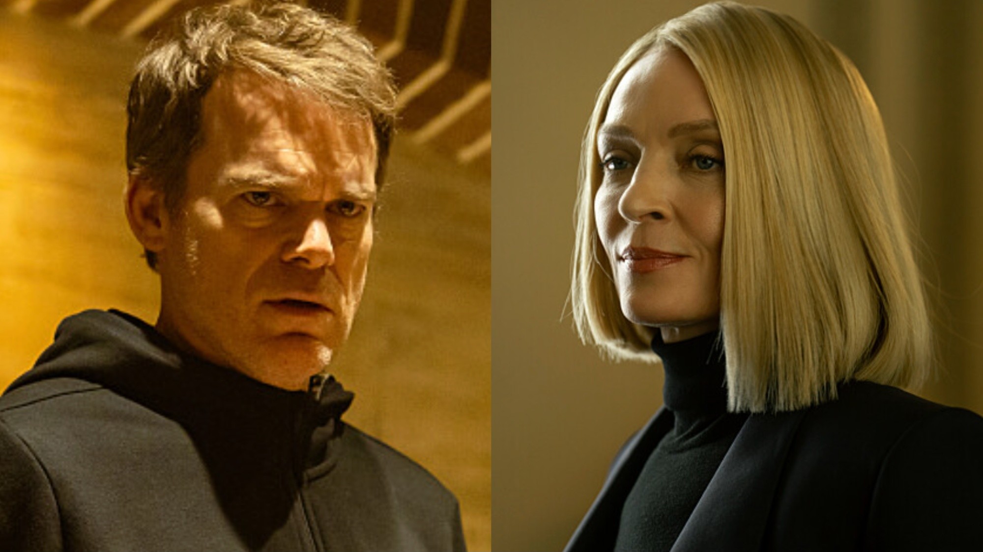 Dexter and Charley split image. 