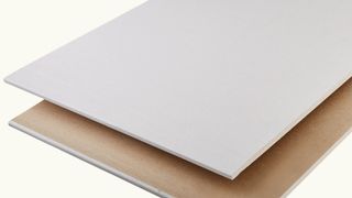 Grey standard 12.5mm plasterboard front and back