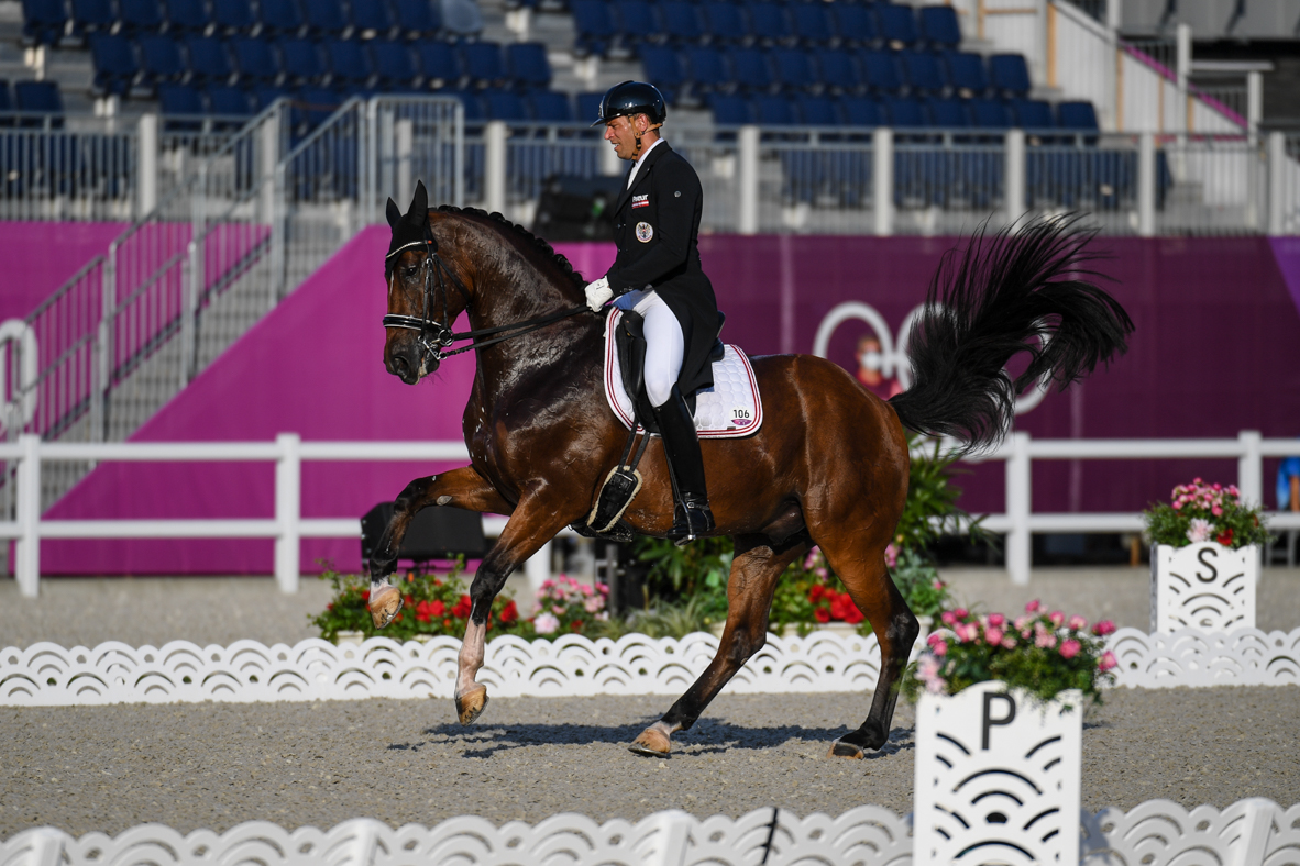 Christian Schumach and Te Quiero SF at the Tokyo Olympics