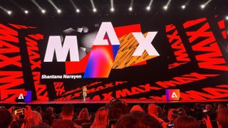 Adobe Max 2025 stage during the keynote