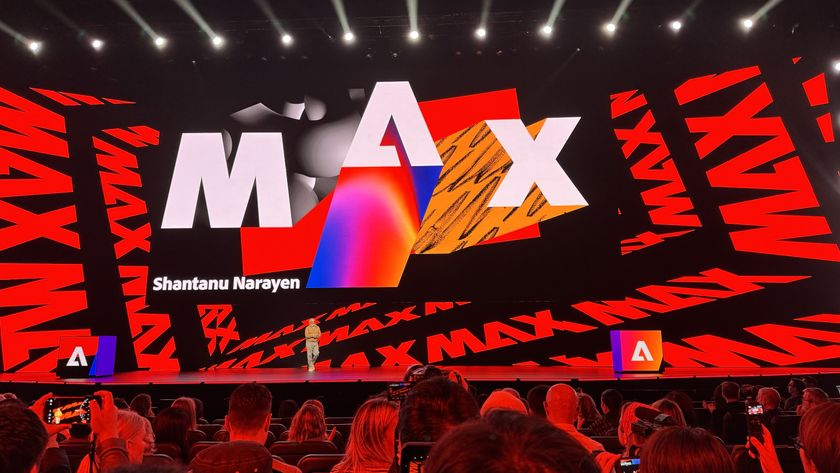 Adobe Max 2025 stage during the keynote
