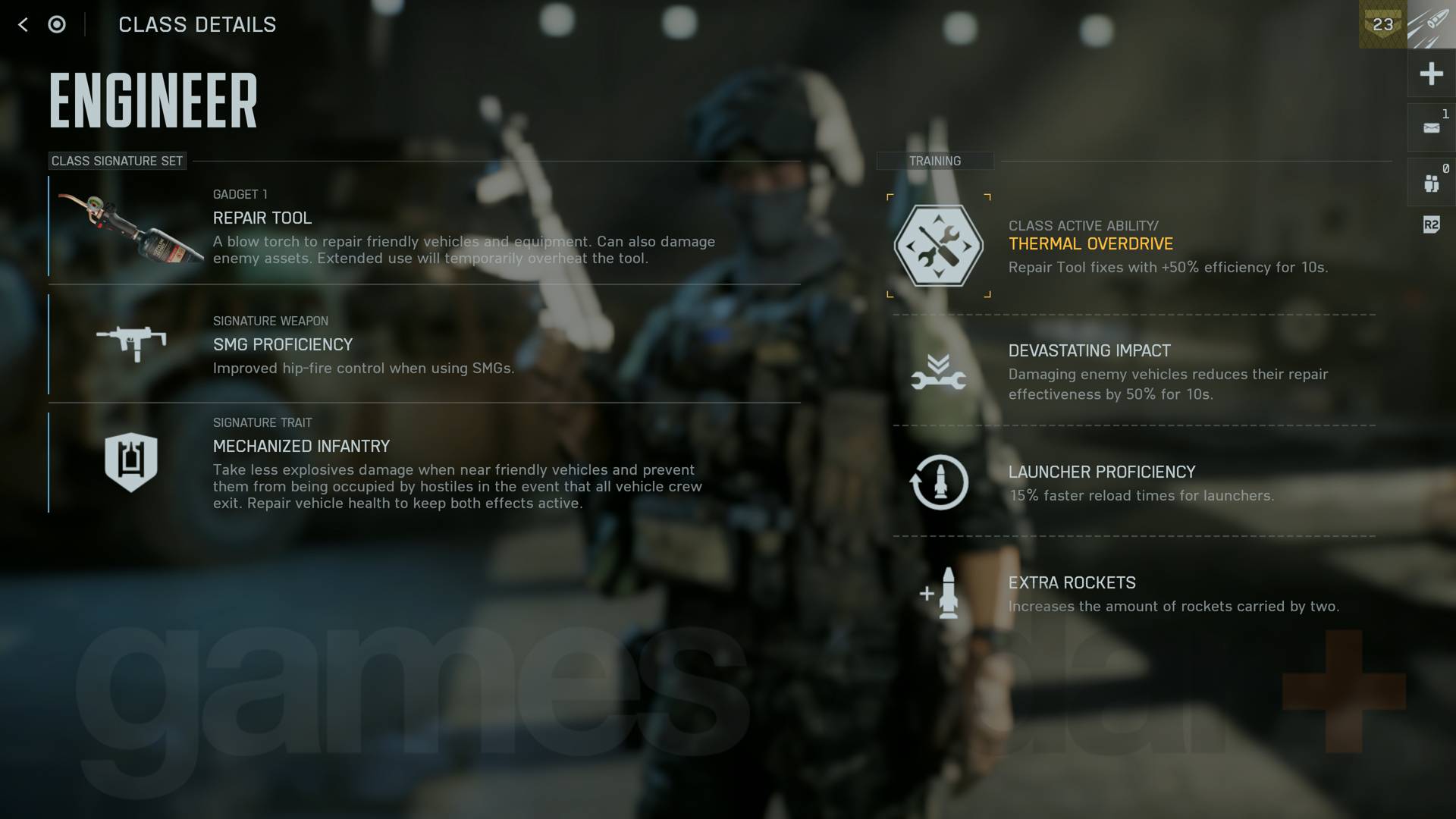 Battlefield 6 Engineer class perks