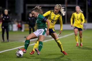 The Republic have opened their qualifying campaign with a 1-0 loss to Sweden and 2-1 win over Finland (Brian Lawless/PA).