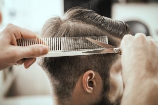 how to cut your own hair cutting hair with scissors