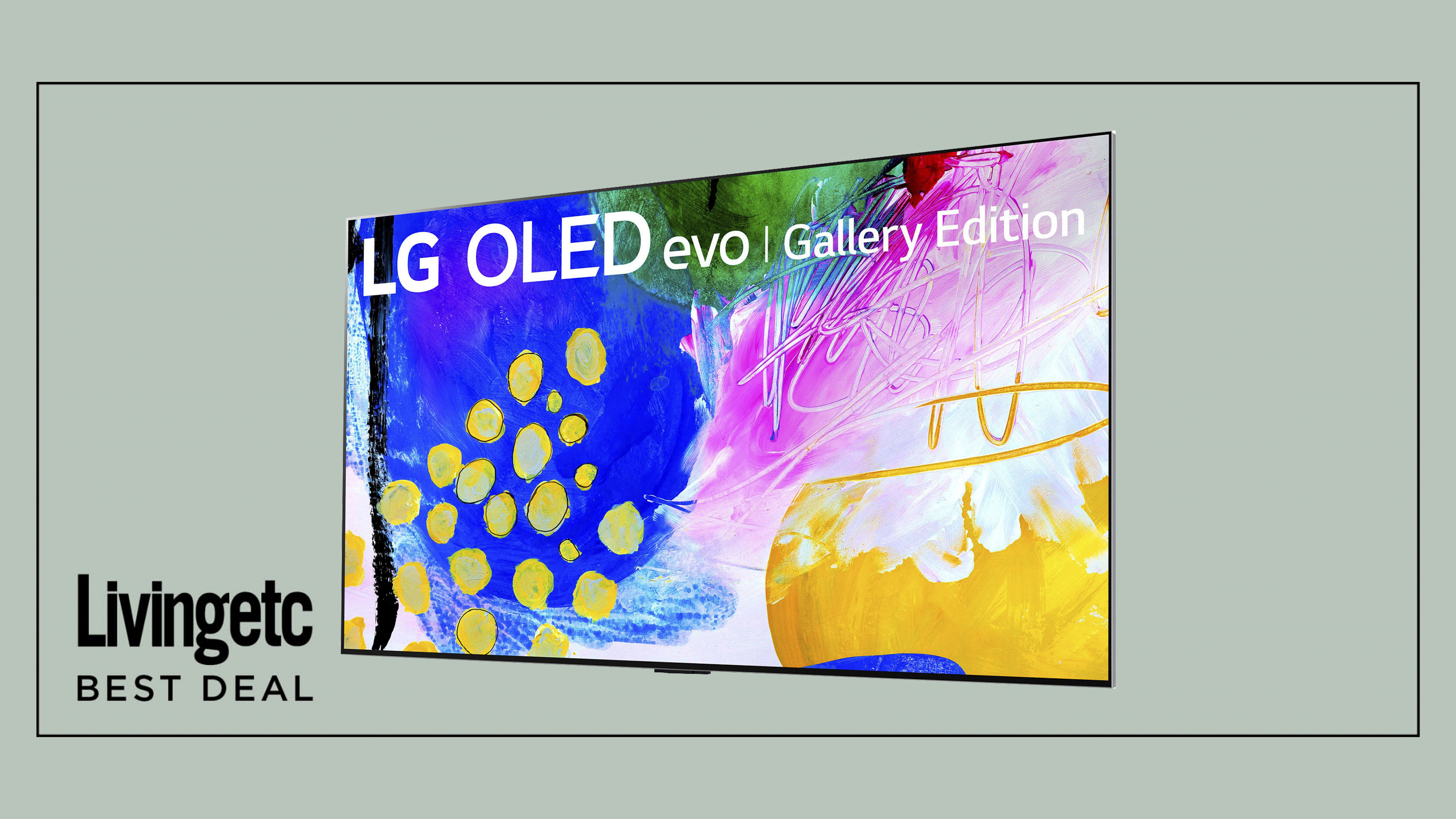 LG 83 G2 OLED evo 4K webOS TV deal