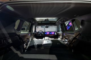 Inside the smart #5 Premium Edition, with its fold flat seats