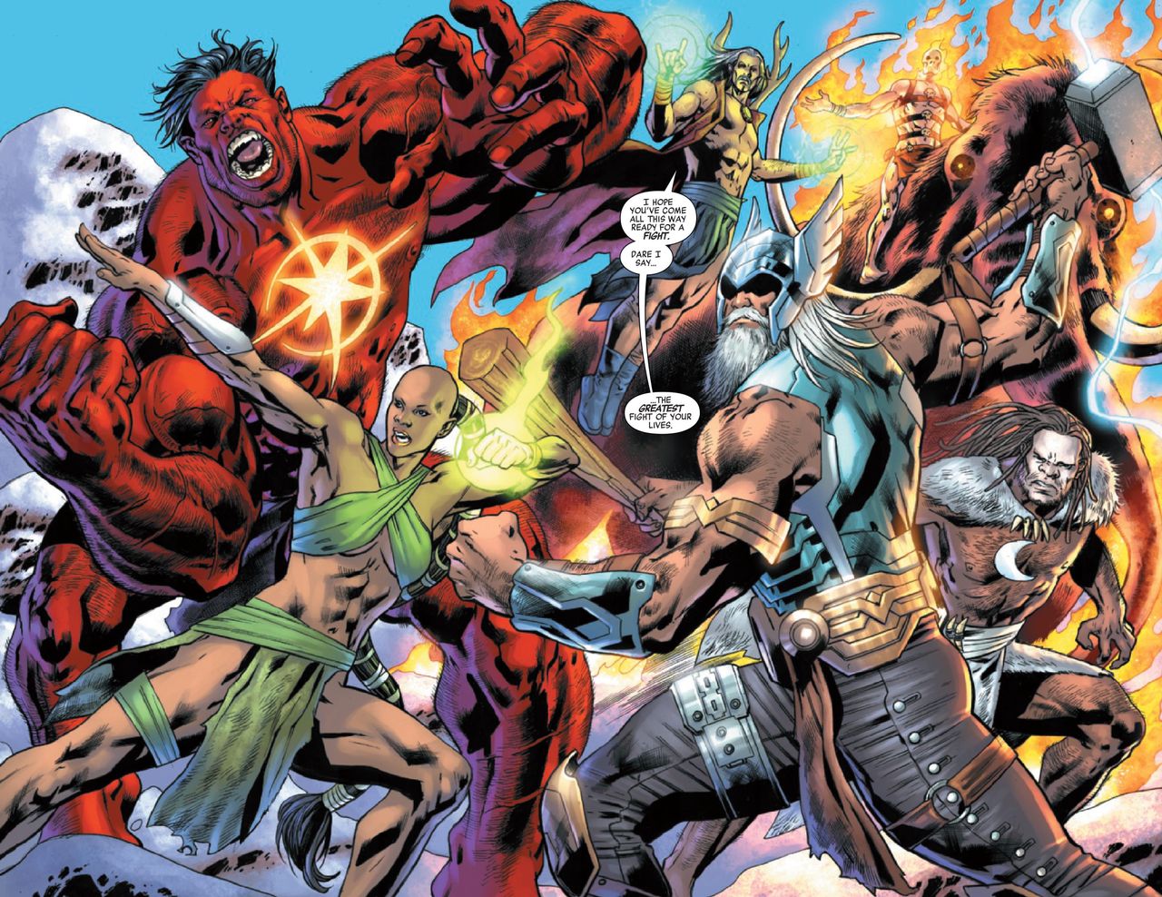 Avengers Assemble Alpha #1 art
