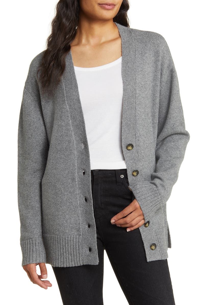V-Neck Cocoon Cardigan