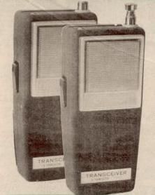 Walkie-Talkie 1964: 9-Transistior Transceiver