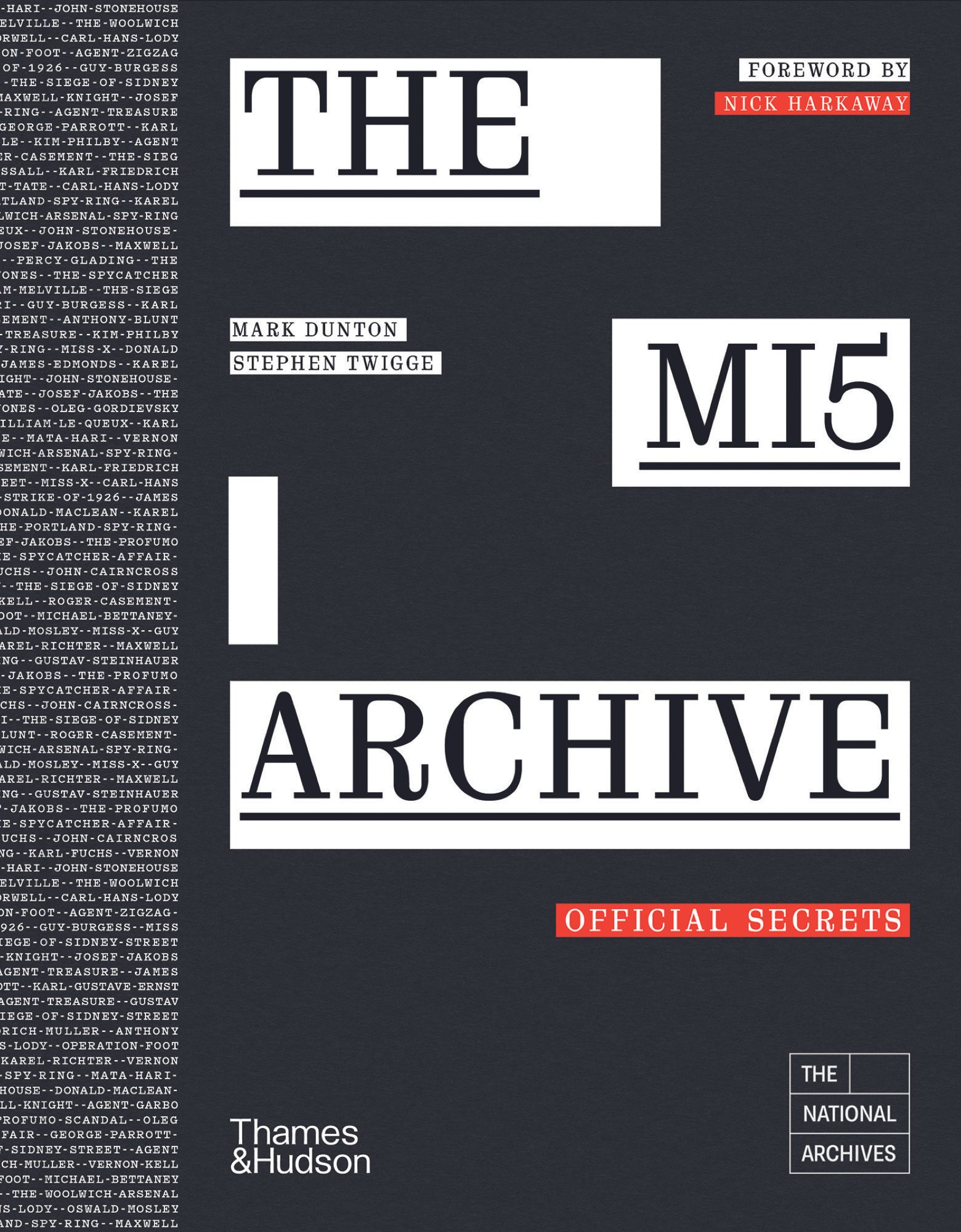 The cover of the MI5 Archive book
