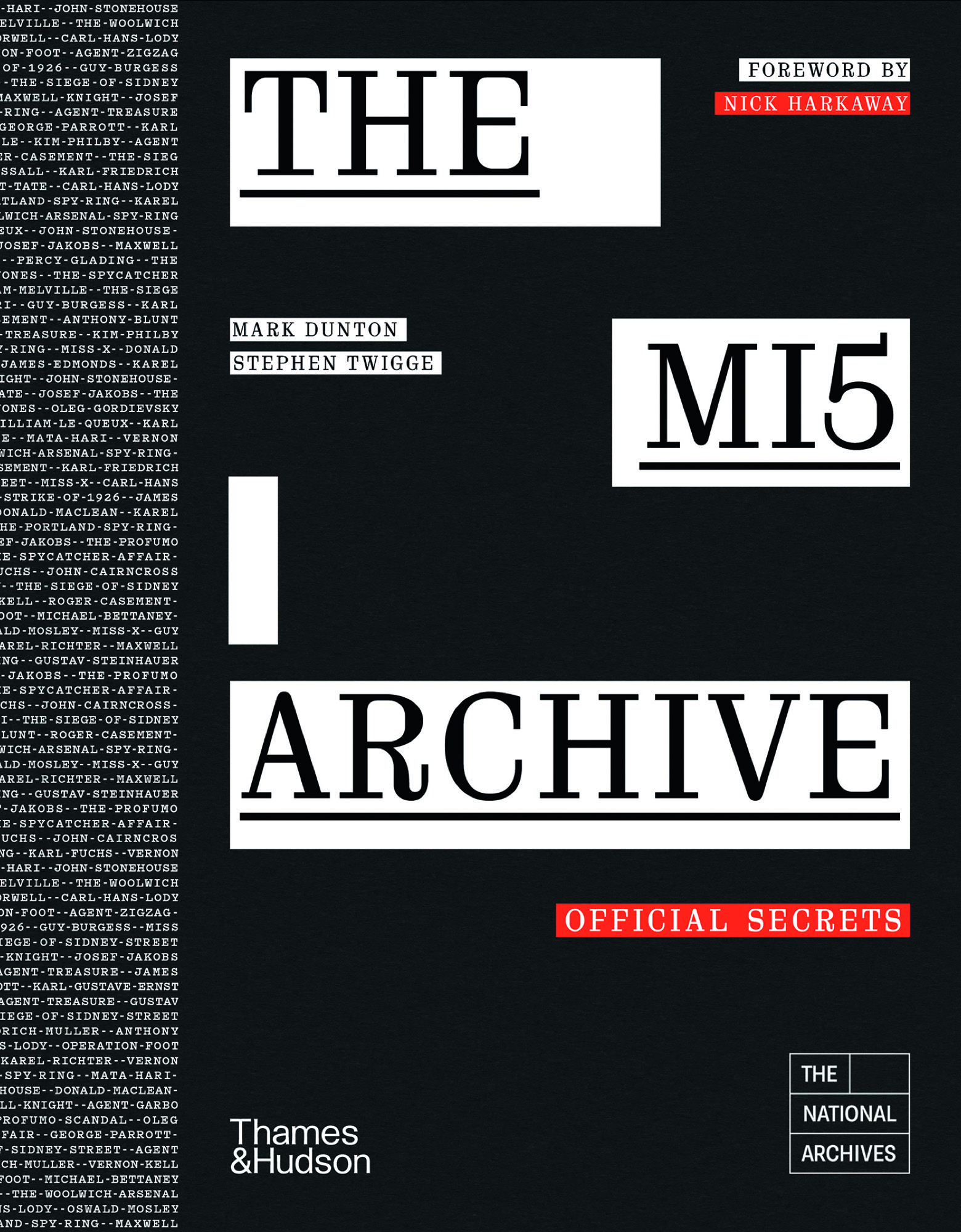 The cover of the MI5 Archive book