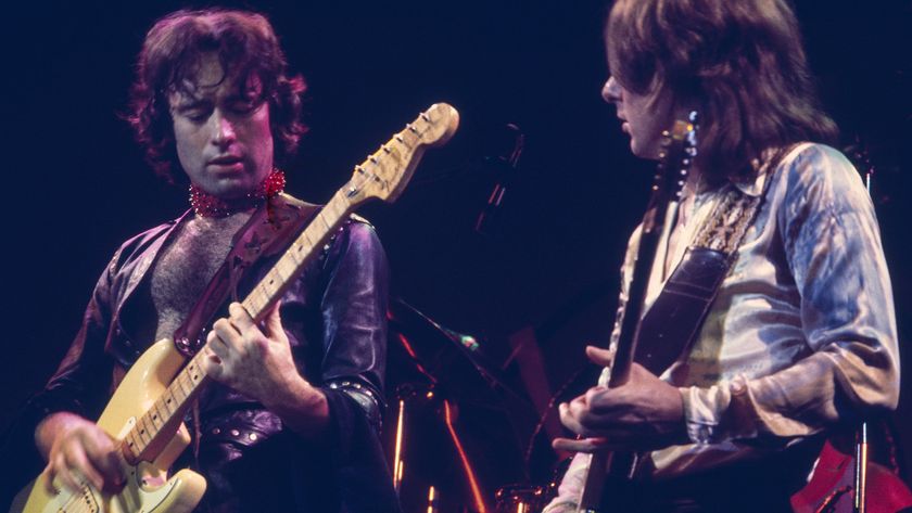 Watal Asanuma/Shinko Music/Getty Images) Singer Paul Rodgers and guitarist Mick Ralphs of English super-group Bad Company perform on stage at Earl&#039;s Court in London, July 1977
