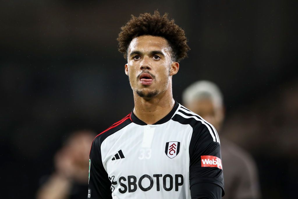 Antonee Robinson of Fulham during the Carabao Cup Second Round match between Fulham and Tottenham Hotspur at Craven Cottage, London on Tuesday 29th August 2023. (Photo by Tom West/MI News/NurPhoto via Getty Images)