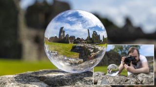 Home photography ideas: Have a ball, by shooting with a Lensball