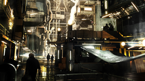 The concept art of Deus Ex: Mankind Divided | PC Gamer