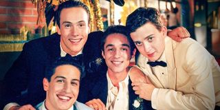 Jason Biggs, Chris Klein, Thomas Ian Nicholas, and Eddie Kaye Thomas in American Pie