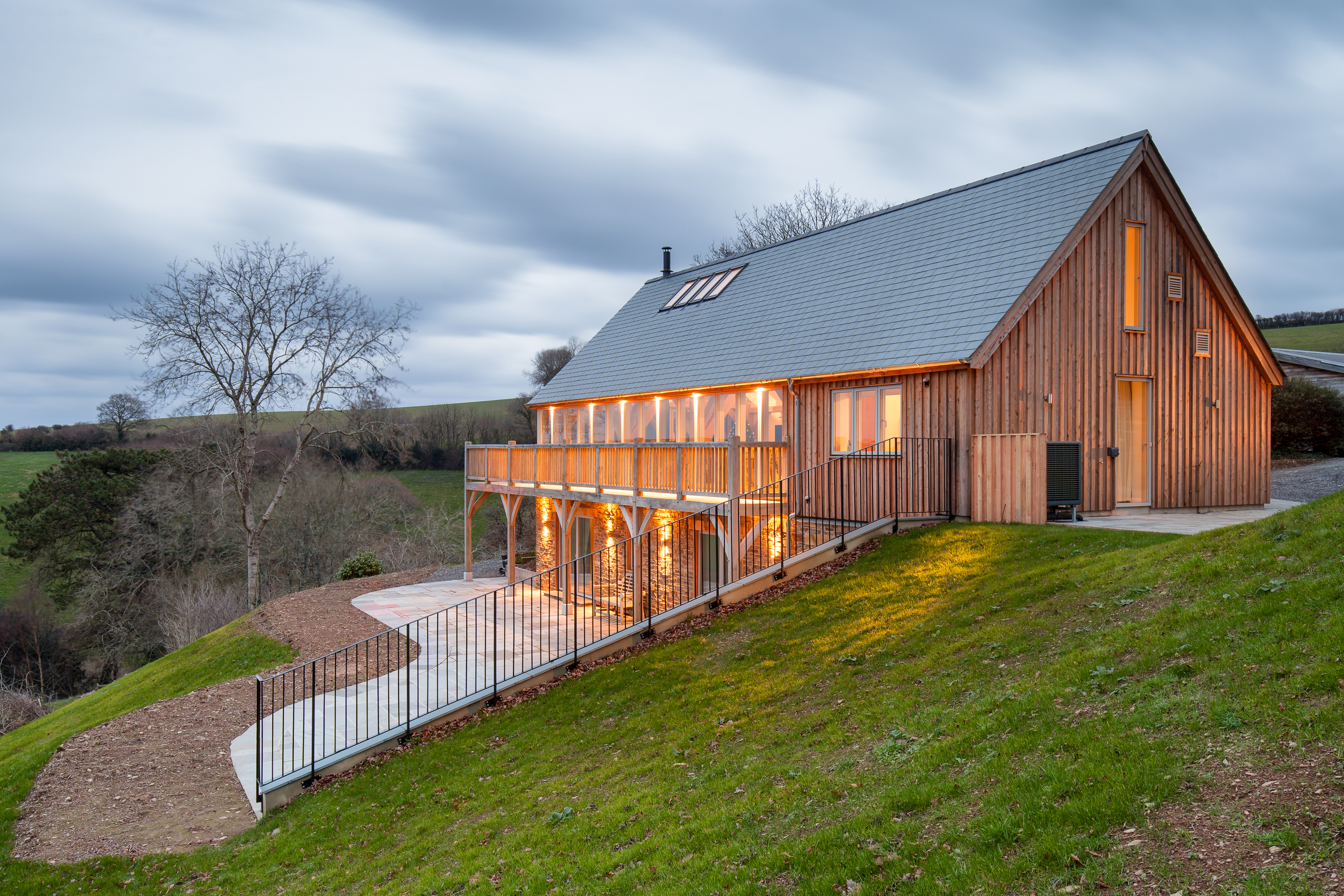 Site Prep When Building on a Steep Slope