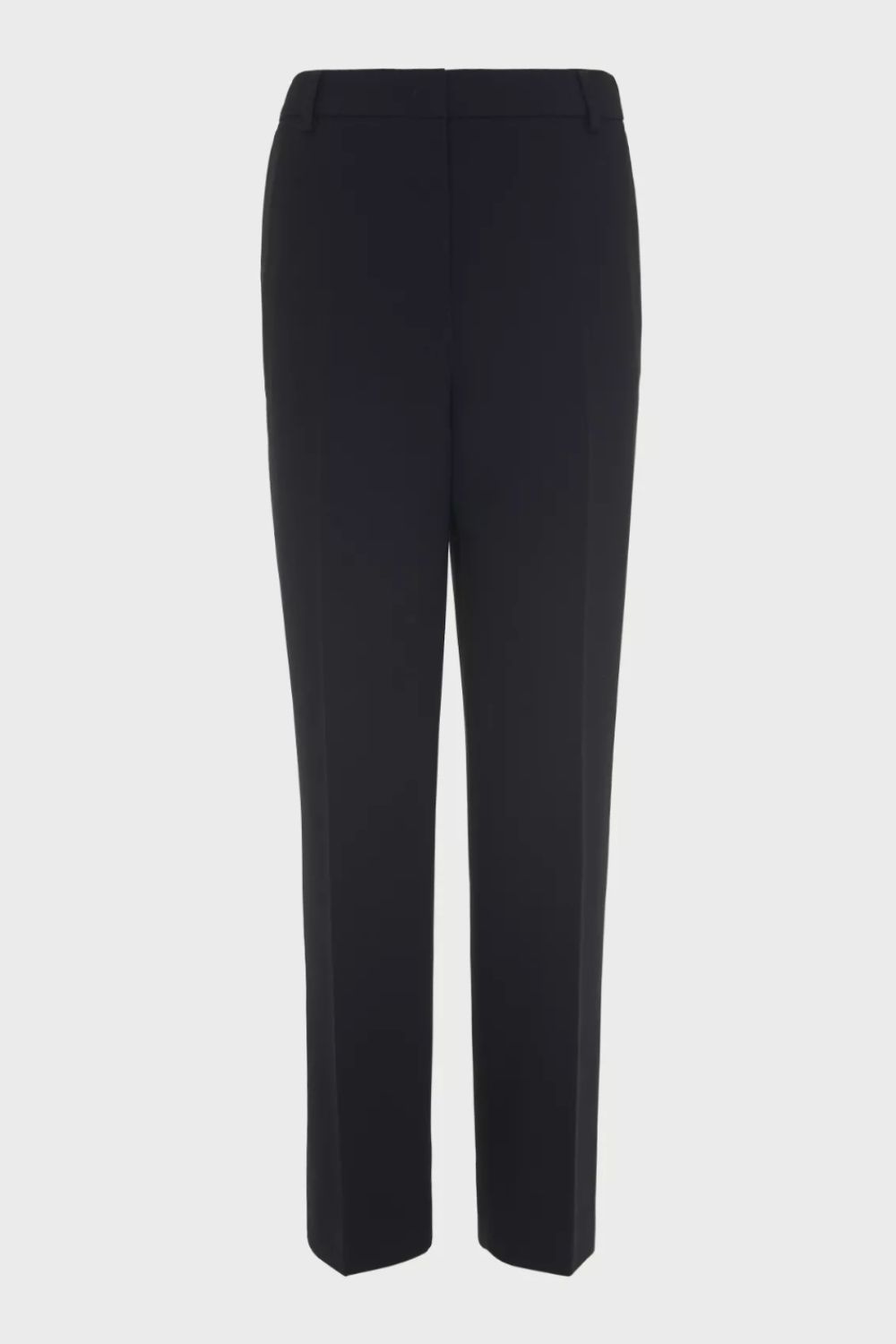 L.K.Bennett Frieda Navy Crepe Cigarette Trousers