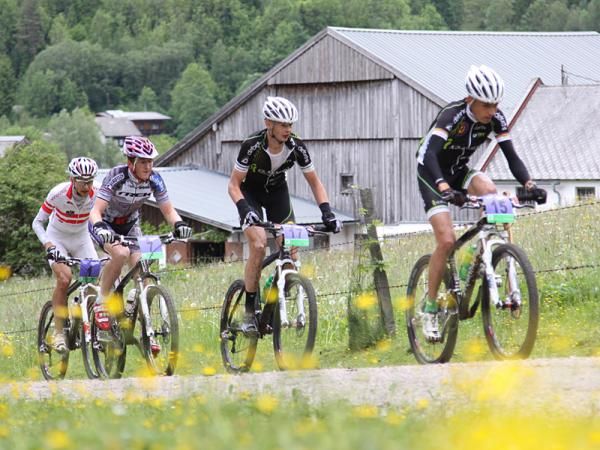 Racers during stage 2