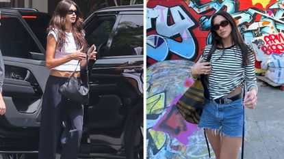 Celebrities wearing chic summer outfits