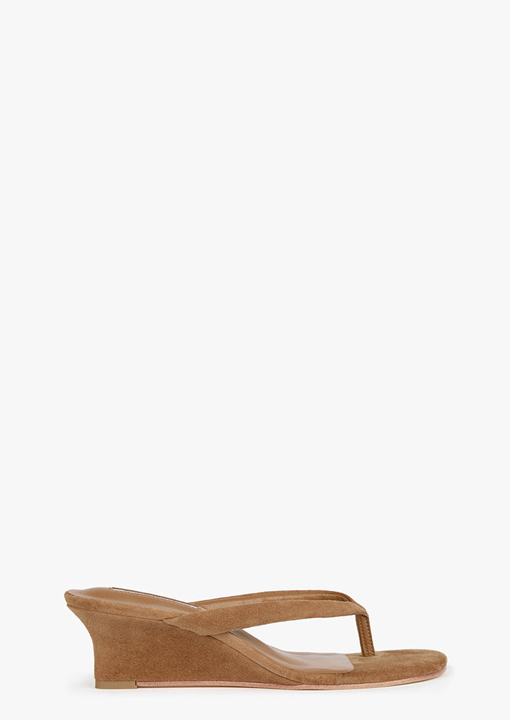 Edgy Taupe Suede