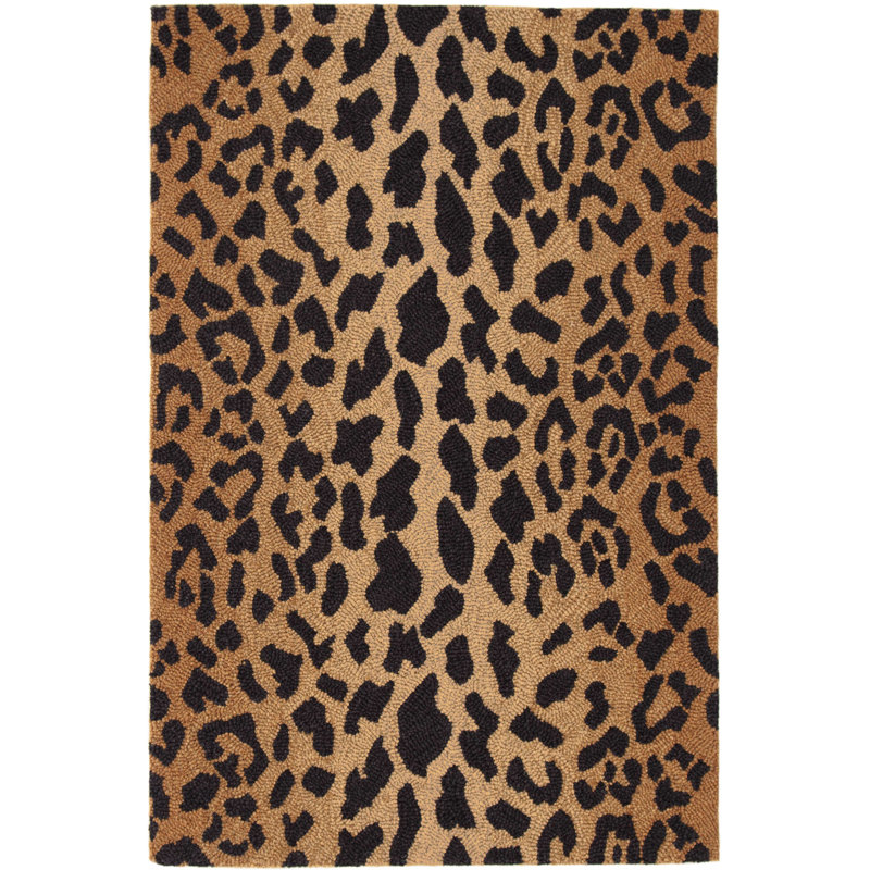Dash and Albert Rugs Leopard Hand Micro Hooked Wool Rug &amp;amp; Reviews | Wayfair