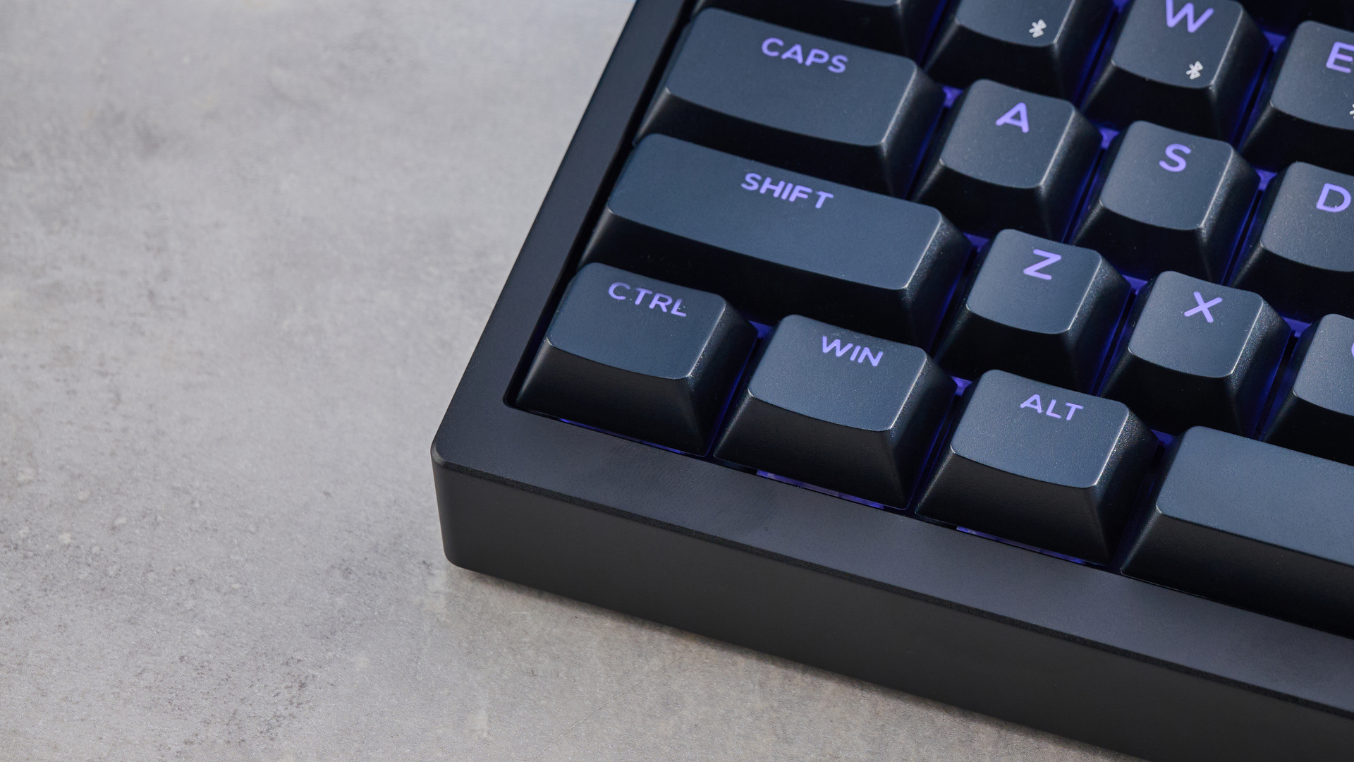 Lemokey P2 HE on a stone surface