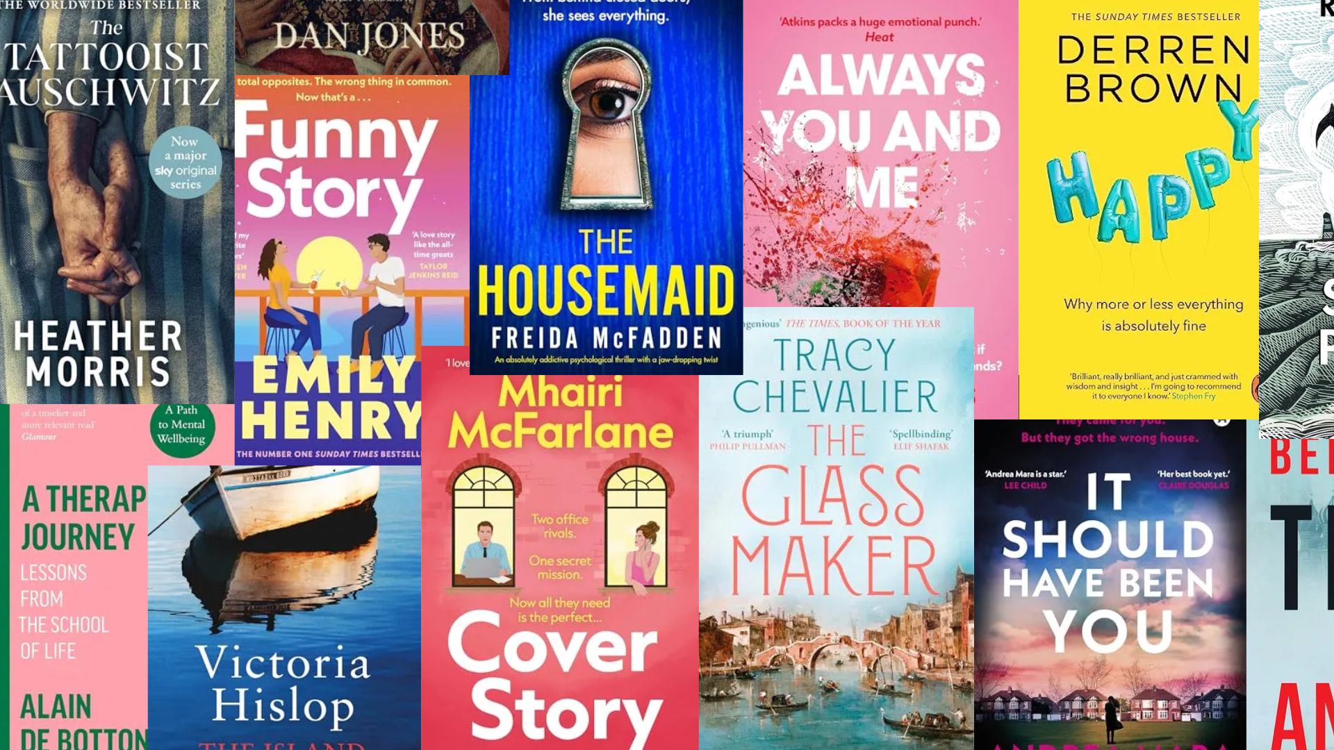 A selection of the best kindle book deals that I have featured in the article, including The Housemaid and Cover Story