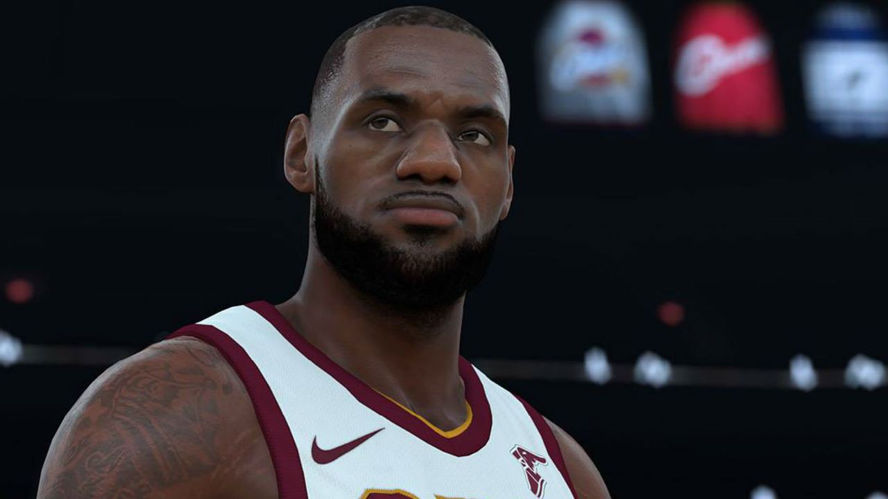 NBA 2K18 LeBron James 