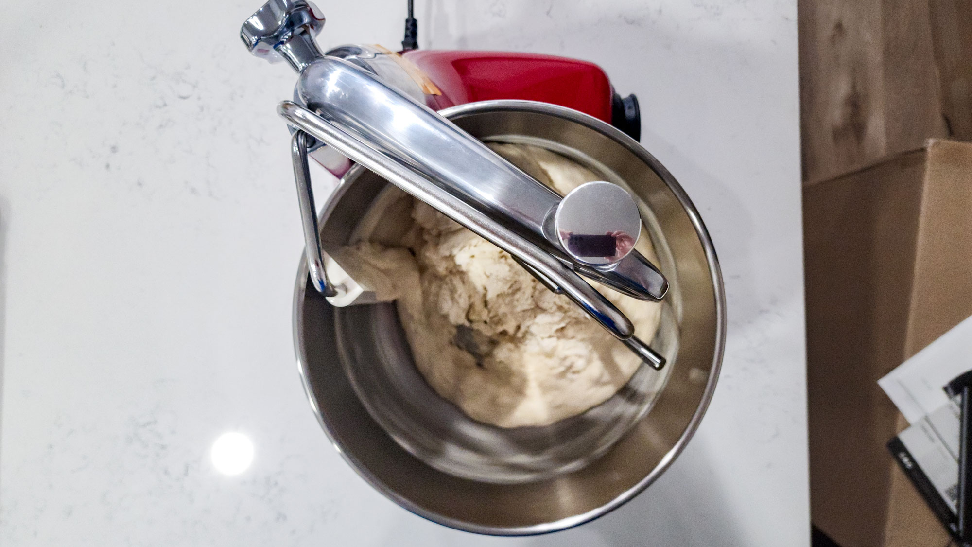 Ankarsrum Assistent Original stand mixer aerial view