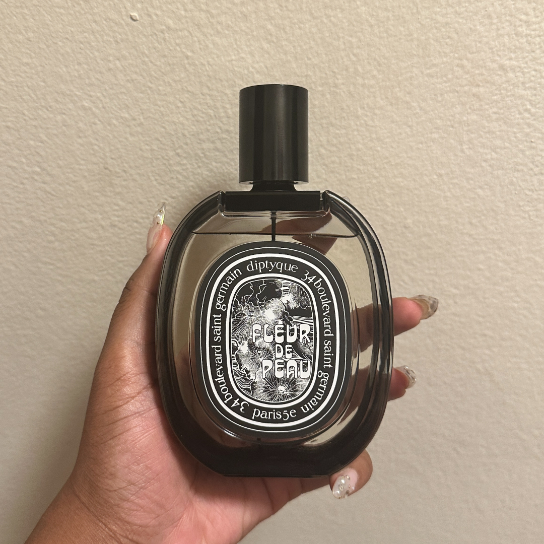Ariel Baker testing Diptyque Fleur de Peau