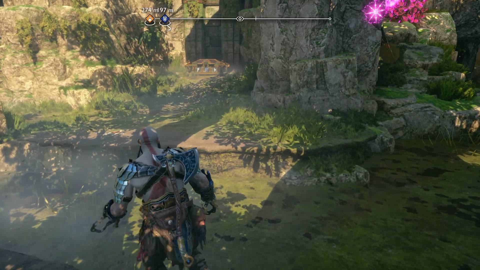 God of War Cliffside Ruins nornir chests