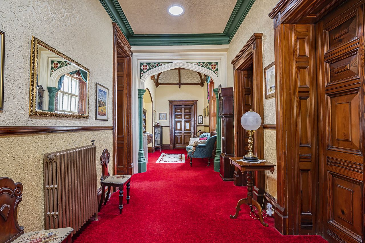 Images of Penybont Hall in Powys, Wales